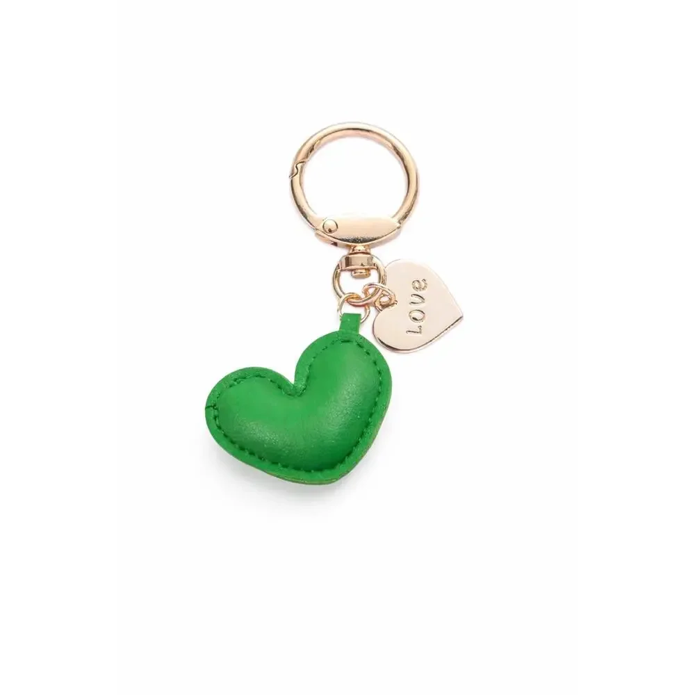 Lucky Love Heart Keychain Charm